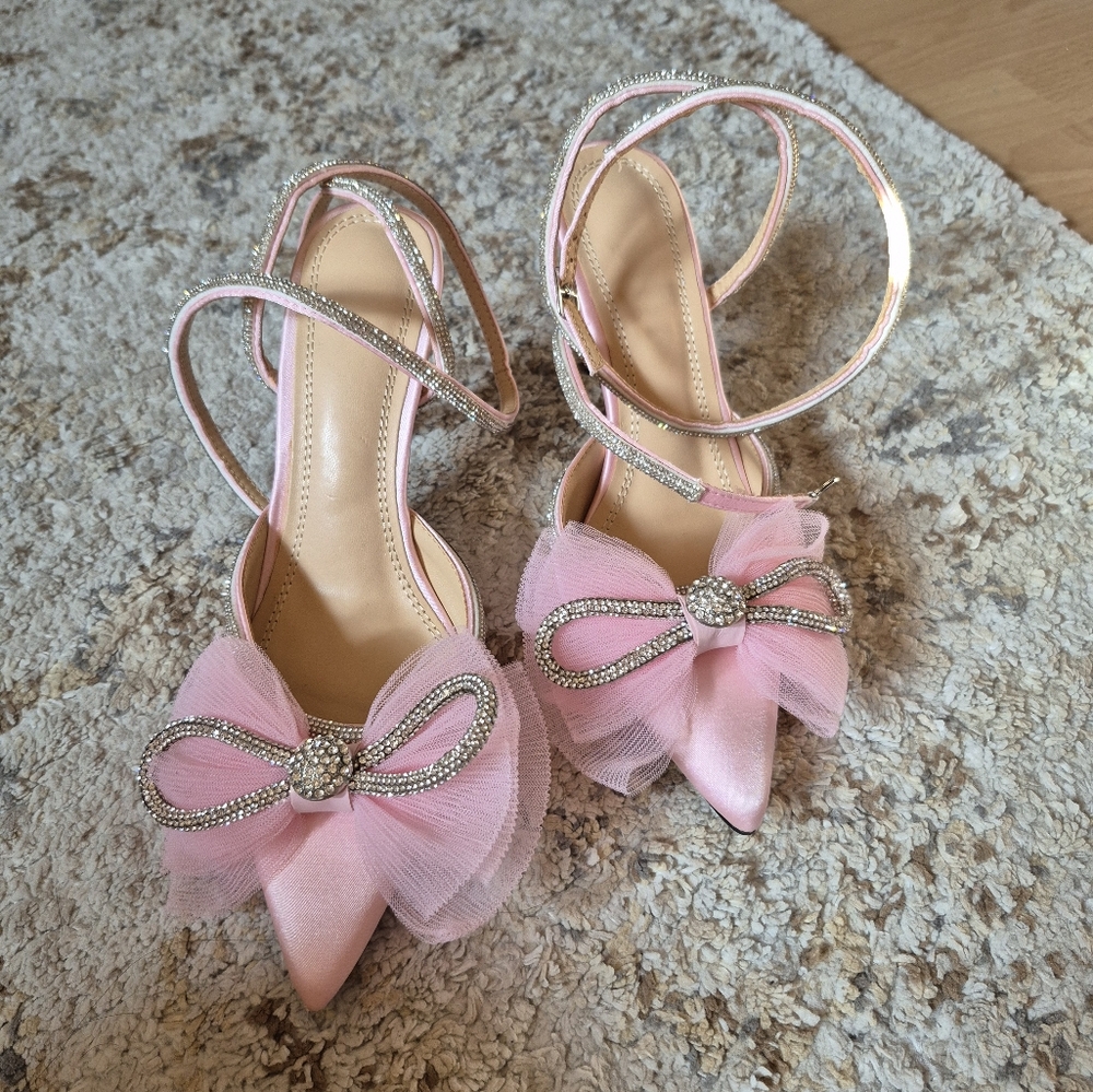 Kitten Heel Pink Size 38